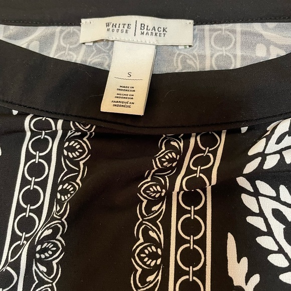 White House Black Market 3/4 Sleeve Dress - Picture 9 of 9